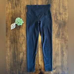 SPANX | Black High Rise Leggings, 26.5” Inseam, Size M